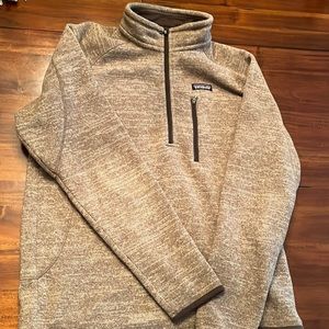 Patagonia 1/4 zip pullover sweater